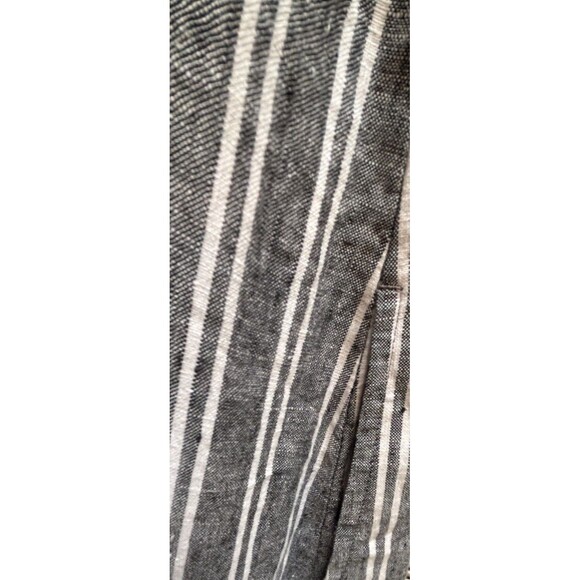 J. Jill Love Linen Striped Maxi Dress 100% Linen Stripped Dress Women’s L - Picture 5 of 5